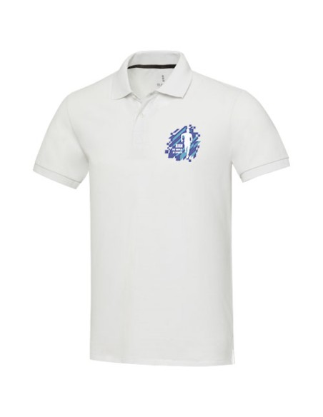 Polo unisex a maniche corte in tessuto riciclato da 200 g/m² Emerald Aware™