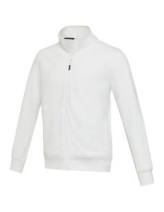 Maglione unisex in tessuto riciclato a cerniera intera Galena Aware™