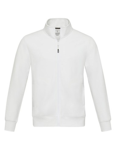 Maglione unisex in tessuto riciclato a cerniera intera Galena Aware™