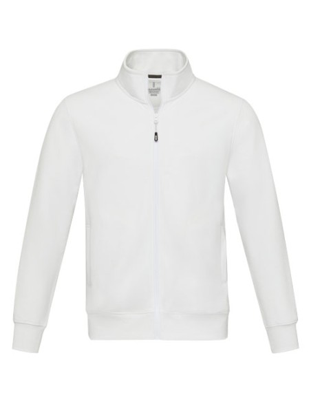 Maglione unisex in tessuto riciclato a cerniera intera Galena Aware™