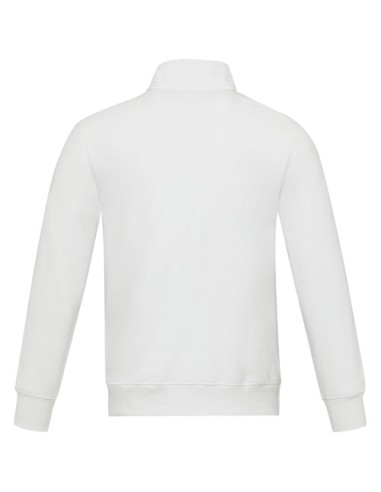 Maglione unisex in tessuto riciclato a cerniera intera Galena Aware™
