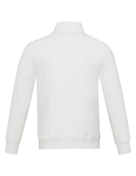 Maglione unisex in tessuto riciclato a cerniera intera Galena Aware™