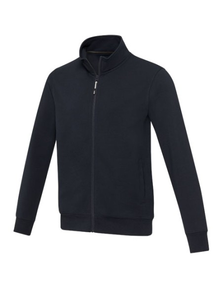 Maglione unisex in tessuto riciclato a cerniera intera Galena Aware™
