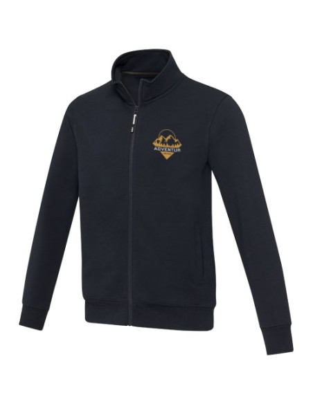 Maglione unisex in tessuto riciclato a cerniera intera da 320 g/m² Galena Aware™