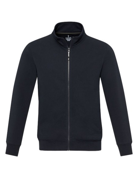 Maglione unisex in tessuto riciclato a cerniera intera Galena Aware™