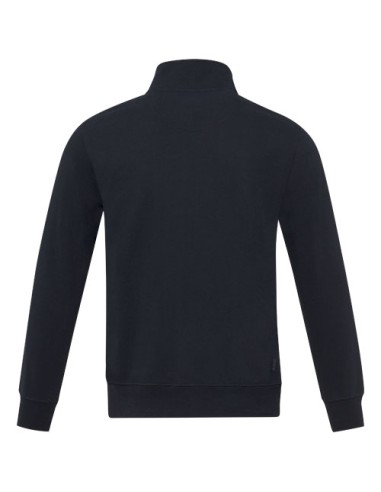 Maglione unisex in tessuto riciclato a cerniera intera Galena Aware™