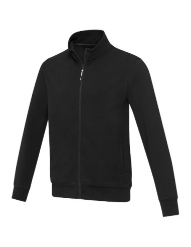 Maglione unisex in tessuto riciclato a cerniera intera da 320 g/m² Galena Aware™