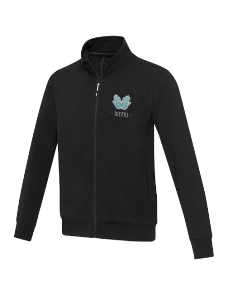 Maglione unisex in tessuto riciclato a cerniera intera da 320 g/m² Galena Aware™