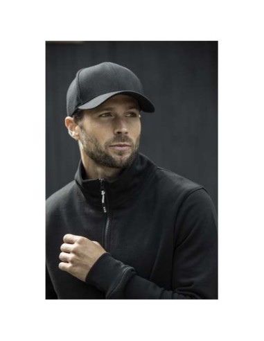 Cappellino in tessuto riciclato Aware™ a 6 pannelli Opal