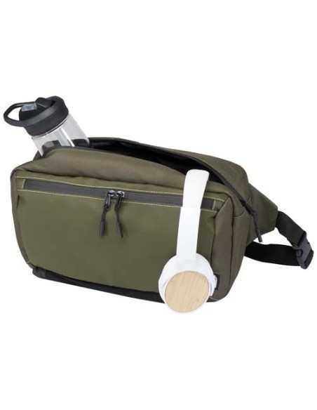 Borsa modulare monospalla in materiale riciclato certificato GRS Roam