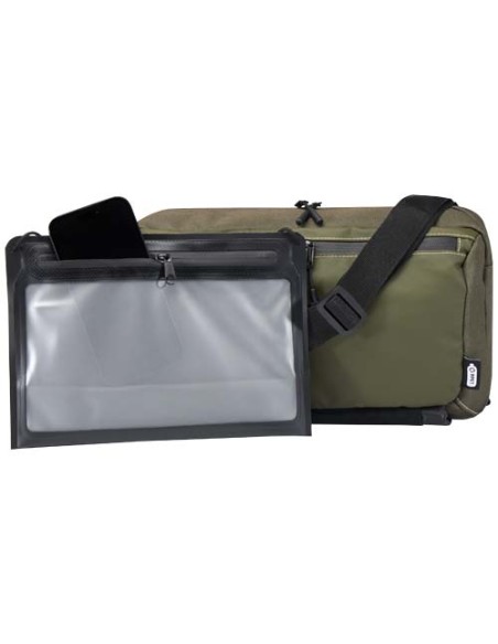 Borsa modulare monospalla in materiale riciclato certificato GRS Roam