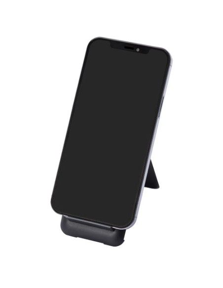 Cavo di ricarica modulare in plastica riciclata con supporto per telefono Savvy Cavo di ricarica modulare in plastica riciclata con supporto per telefono Savvy