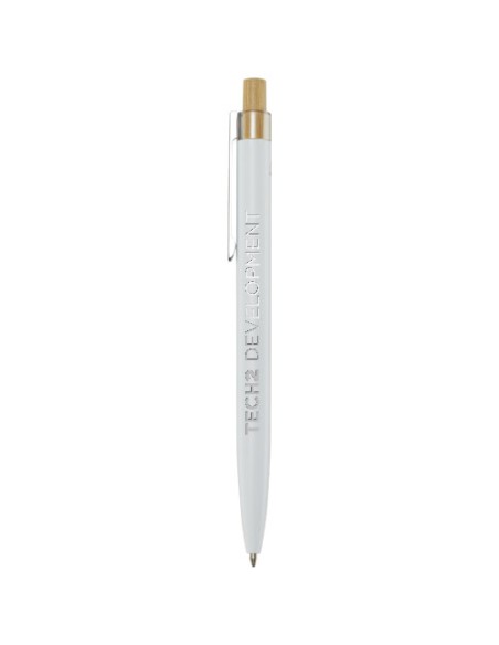 Penna a sfera in alluminio riciclato Nooshin (inchiostro nero)