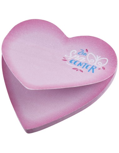 Foglietti adesivi in carta riciclata a forma di cuore Sticky-Mate®