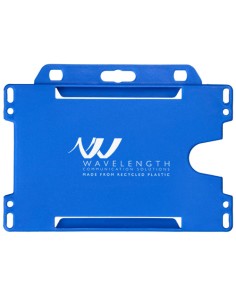 Porta badge in plastica riciclata Vega