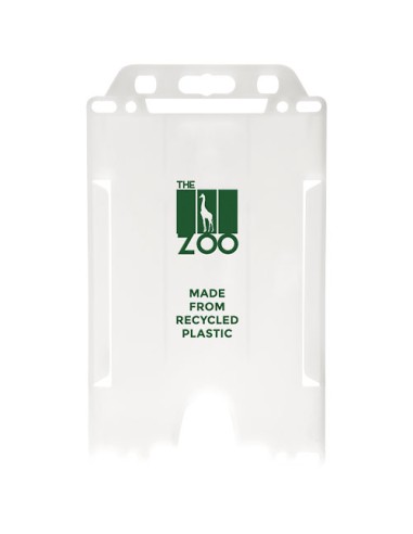 Porta badge in plastica riciclata Pierre 