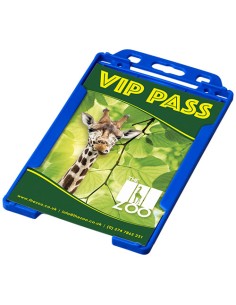 Porta badge in plastica riciclata Pierre