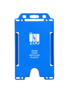 Porta badge in plastica riciclata Pierre