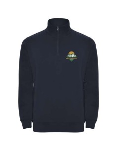 Maglione con cerniera a un quarto da 280 g/m² Aneto