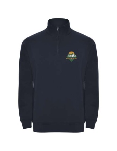 Maglione con cerniera a un quarto da 280 g/m² Aneto