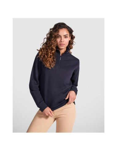 Maglione con cerniera a un quarto da 280 g/m² Aneto