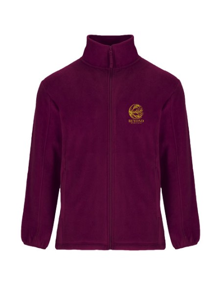 Giacca in pile da uomo con cerniera intera Artic