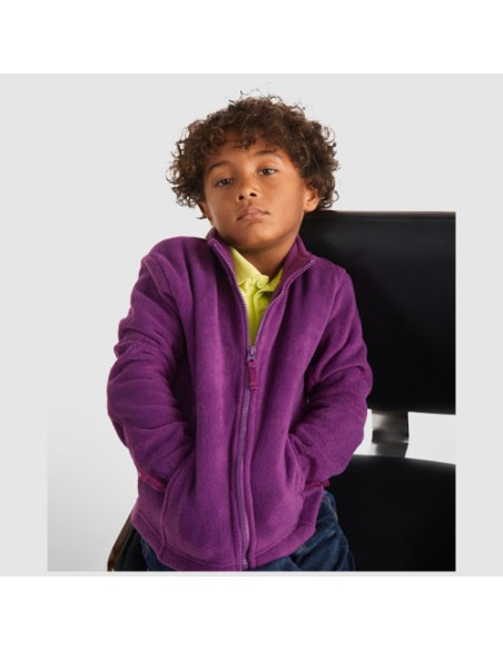 Giacca in pile da bambino con cerniera intera Artic