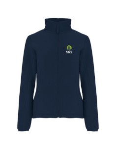 Giacca in pile da donna con cerniera intera Artic