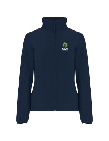 Giacca in pile da donna con cerniera intera Artic