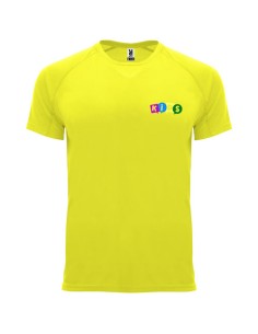T-shirt sportiva a maniche corte da bambino da 135 g/m² Bahrain