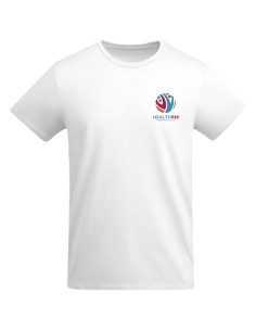 T-shirt a maniche corte in cotone biologico da uomo da 175 g/m² Breda