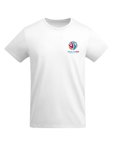 T-shirt a maniche corte in cotone biologico da uomo da 175 g/m² Breda