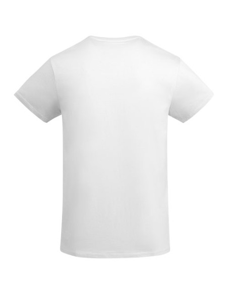 T-shirt a maniche corte in cotone biologico da uomo Breda