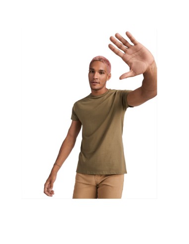 T-shirt a maniche corte in cotone biologico da uomo Breda