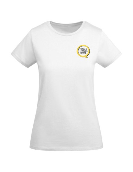 T-shirt a maniche corte in cotone biologico da donna Breda