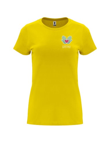 T-shirt a maniche corte da donna Capri