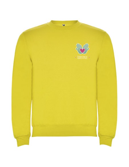 Maglione a girocollo unisex da 280 g/m² Clasica