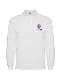 Polo da uomo a maniche lunghe da 220 g/m² Estrella