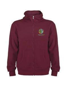 Felpa unisex con cappuccio e zip intera da 280 g/m² Montblanc