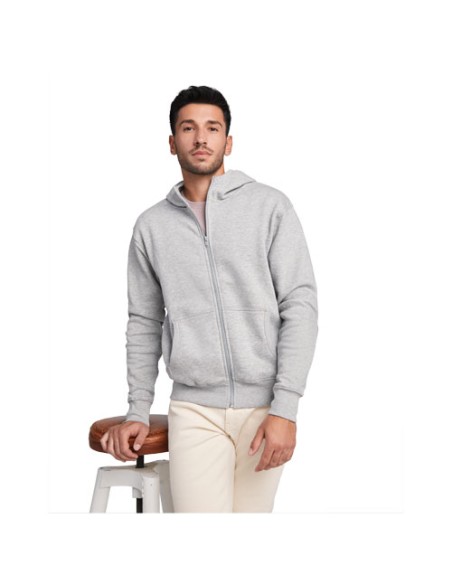 Felpa unisex con cappuccio e zip intera da 280 g/m² Montblanc