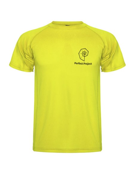 T-shirt sportiva da uomo a maniche corte da 150 g/m² Montecarlo