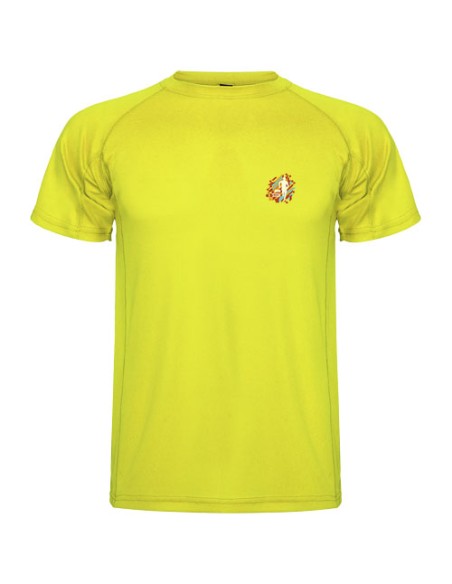 T-shirt sportiva a maniche corte da bambino da 150 g/m² Montecarlo