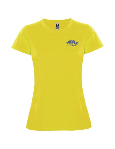 T-shirt sportiva a maniche corte da donna da 150 g/m² Montecarlo