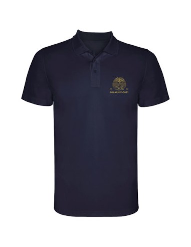 Polo sportiva a maniche corte da uomo da 150 g/m² Monzha