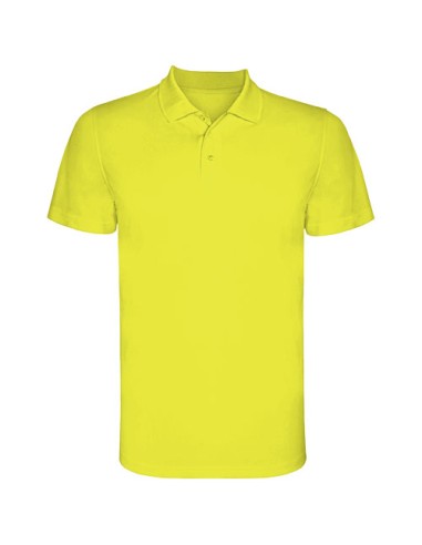 Polo sportiva a maniche corte da bambino da 150 g/m² Monzha