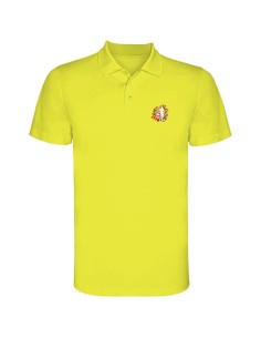 Polo sportiva a maniche corte da bambino da 150 g/m² Monzha