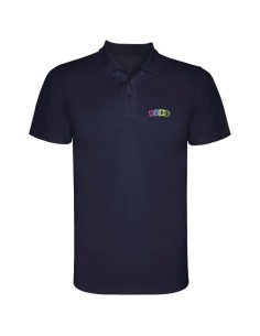 Polo sportiva a maniche corte da bambino da 150 g/m² Monzha