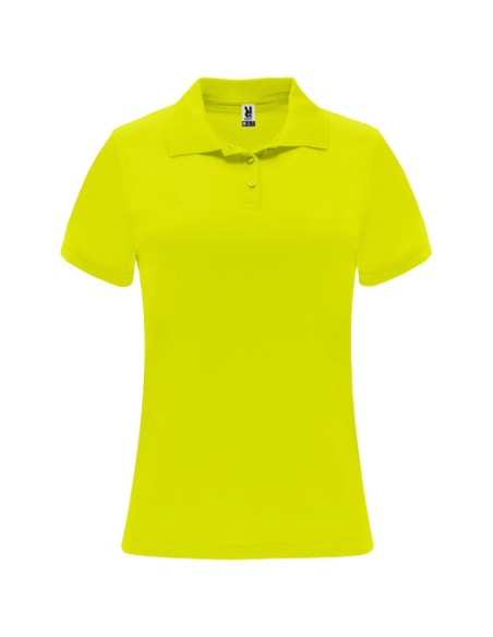 Polo sportiva a maniche corte da donna Monzha