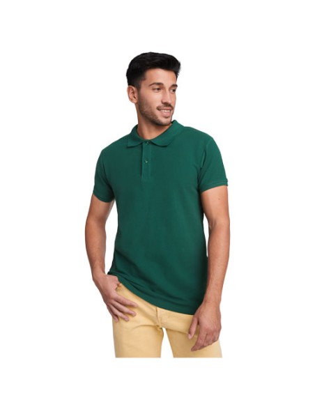 Polo a maniche corte in cotone biologico da uomo da 210 g/m² Prince