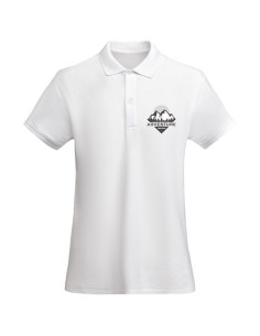 Polo a maniche corte in cotone biologico da donna da 210 g/m² Prince